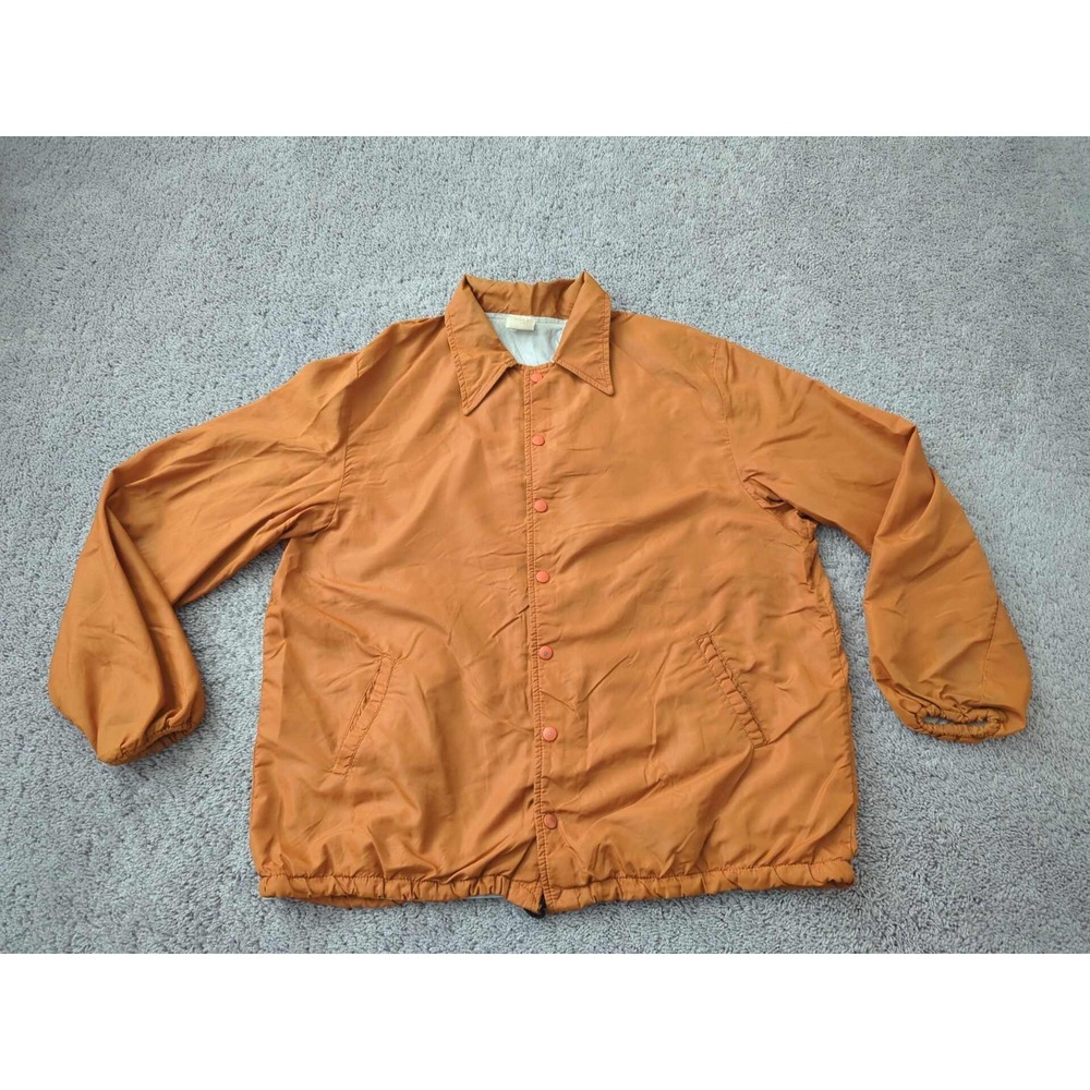Vintage‎ Howe Athletic Apparel Coach Jacket Mens L Lined Windbreaker Made in USA